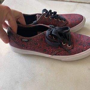 Mens Floral Vans Sz 9.5